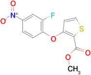 Methyl 3-(2-fluoro-4-nitrophenoxy)thiophene-2-carboxylate