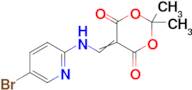 5-(((5-Bromopyridin-2-yl)amino)methylene)-2,2-dimethyl-1,3-dioxane-4,6-dione