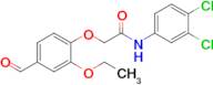 N-(3,4-dichlorophenyl)-2-(2-ethoxy-4-formylphenoxy)acetamide