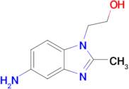 2-(5-Amino-2-methyl-1H-benzo[d]imidazol-1-yl)ethan-1-ol