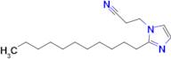 3-(2-Undecyl-1H-imidazol-1-yl)propanenitrile