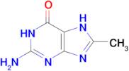 2-Amino-8-methyl-1,7-dihydro-6H-purin-6-one