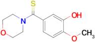 (3-Hydroxy-4-methoxyphenyl)(morpholino)methanethione