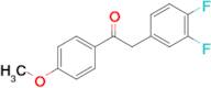 2-(3,4-Difluorophenyl)-1-(4-methoxyphenyl)ethan-1-one