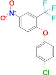 1-(4-Chlorophenoxy)-4-nitro-2-(trifluoromethyl)benzene