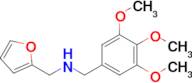 1-(Furan-2-yl)-N-(3,4,5-trimethoxybenzyl)methanamine