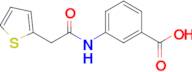 3-(2-(Thiophen-2-yl)acetamido)benzoic acid