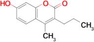 7-Hydroxy-4-methyl-3-propyl-2H-chromen-2-one