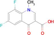 6,8-Difluoro-1-methyl-4-oxo-1,4-dihydroquinoline-3-carboxylic acid