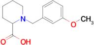 1-(3-Methoxybenzyl)piperidine-2-carboxylic acid