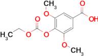 4-((Ethoxycarbonyl)oxy)-3,5-dimethoxybenzoic acid