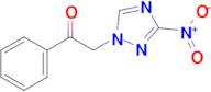 2-(3-Nitro-1H-1,2,4-triazol-1-yl)-1-phenylethan-1-one