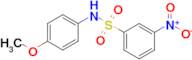 N-(4-methoxyphenyl)-3-nitrobenzenesulfonamide