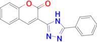 3-(5-phenyl-4H-1,2,4-triazol-3-yl)-2H-chromen-2-one