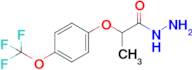 2-(4-(Trifluoromethoxy)phenoxy)propanehydrazide