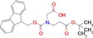 N-(((9H-fluoren-9-yl)methoxy)carbonyl)-N-(3-(tert-butoxy)-3-oxopropyl)glycine