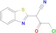 2-(Benzo[d]thiazol-2-yl)-4-chloro-3-oxobutanenitrile