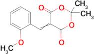 5-(2-Methoxybenzylidene)-2,2-dimethyl-1,3-dioxane-4,6-dione