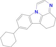 8-Cyclohexyl-5,6-dihydro-4H-pyrazino[3,2,1-jk]carbazole