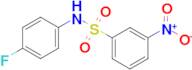 N-(4-fluorophenyl)-3-nitrobenzenesulfonamide