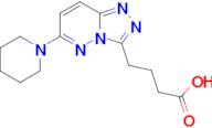 4-(6-(Piperidin-1-yl)-[1,2,4]triazolo[4,3-b]pyridazin-3-yl)butanoic acid