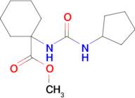 Methyl 1-(3-cyclopentylureido)cyclohexane-1-carboxylate