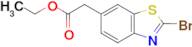 Ethyl 2-(2-bromobenzo[d]thiazol-6-yl)acetate