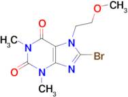 8-Bromo-7-(2-methoxyethyl)-1,3-dimethyl-3,7-dihydro-1H-purine-2,6-dione