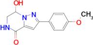 7-Hydroxy-2-(4-methoxyphenyl)-6,7-dihydropyrazolo[1,5-a]pyrazin-4(5H)-one