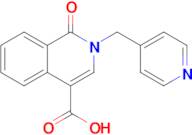 1-Oxo-2-(pyridin-4-ylmethyl)-1,2-dihydroisoquinoline-4-carboxylic acid