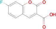 7-Fluoro-2-oxo-2H-chromene-3-carboxylic acid