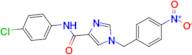 N-(4-chlorophenyl)-1-(4-nitrobenzyl)-1H-imidazole-4-carboxamide