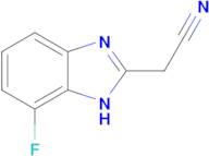 2-(7-fluoro-1H-1,3-benzodiazol-2-yl)acetonitrile