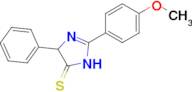 2-(4-methoxyphenyl)-4-phenyl-4,5-dihydro-1H-imidazole-5-thione