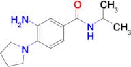 3-Amino-N-isopropyl-4-(pyrrolidin-1-yl)benzamide