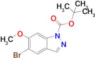 Tert-butyl 5-bromo-6-methoxy-1H-indazole-1-carboxylate