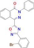 4-(3-(2-Bromophenyl)-1,2,4-oxadiazol-5-yl)-2-phenylphthalazin-1(2H)-one