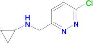 N-((6-chloropyridazin-3-yl)methyl)cyclopropanamine