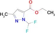 Ethyl 1-(difluoromethyl)-3-methyl-1H-pyrazole-5-carboxylate