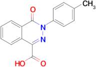 4-Oxo-3-(p-tolyl)-3,4-dihydrophthalazine-1-carboxylic acid