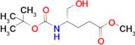 Methyl (S)-4-((tert-butoxycarbonyl)amino)-5-hydroxypentanoate