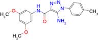 5-Amino-N-(3,5-dimethoxyphenyl)-1-(p-tolyl)-1H-1,2,3-triazole-4-carboxamide