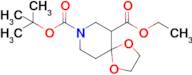 8-(Tert-butyl) 6-ethyl 1,4-dioxa-8-azaspiro[4.5]Decane-6,8-dicarboxylate