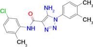 5-Amino-N-(5-chloro-2-methylphenyl)-1-(3,4-dimethylphenyl)-1H-1,2,3-triazole-4-carboxamide