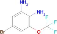 5-Bromo-3-(trifluoromethoxy)benzene-1,2-diamine