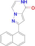 2-(Naphthalen-1-yl)pyrazolo[1,5-a]pyrazin-4(5H)-one