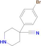 4-(4-Bromophenyl)piperidine-4-carbonitrile