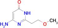 6-amino-2-(2-methoxyethyl)-3,4-dihydropyrimidin-4-one