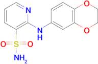 2-((2,3-Dihydrobenzo[b][1,4]dioxin-6-yl)amino)pyridine-3-sulfonamide