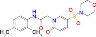 N-(2,4-dimethylphenyl)-2-(5-(morpholinosulfonyl)-2-oxopyridin-1(2H)-yl)acetamide